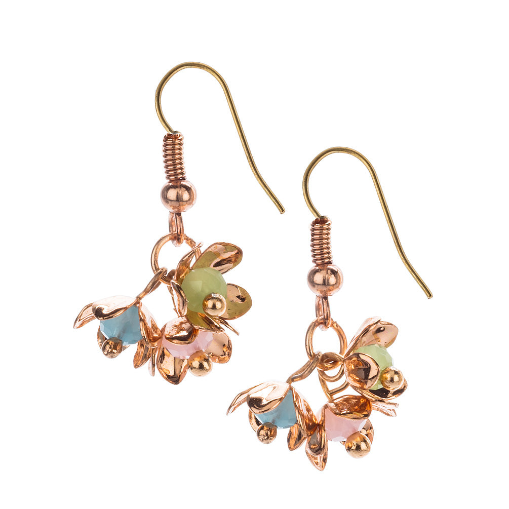 Rosette Small Pastel Earrings