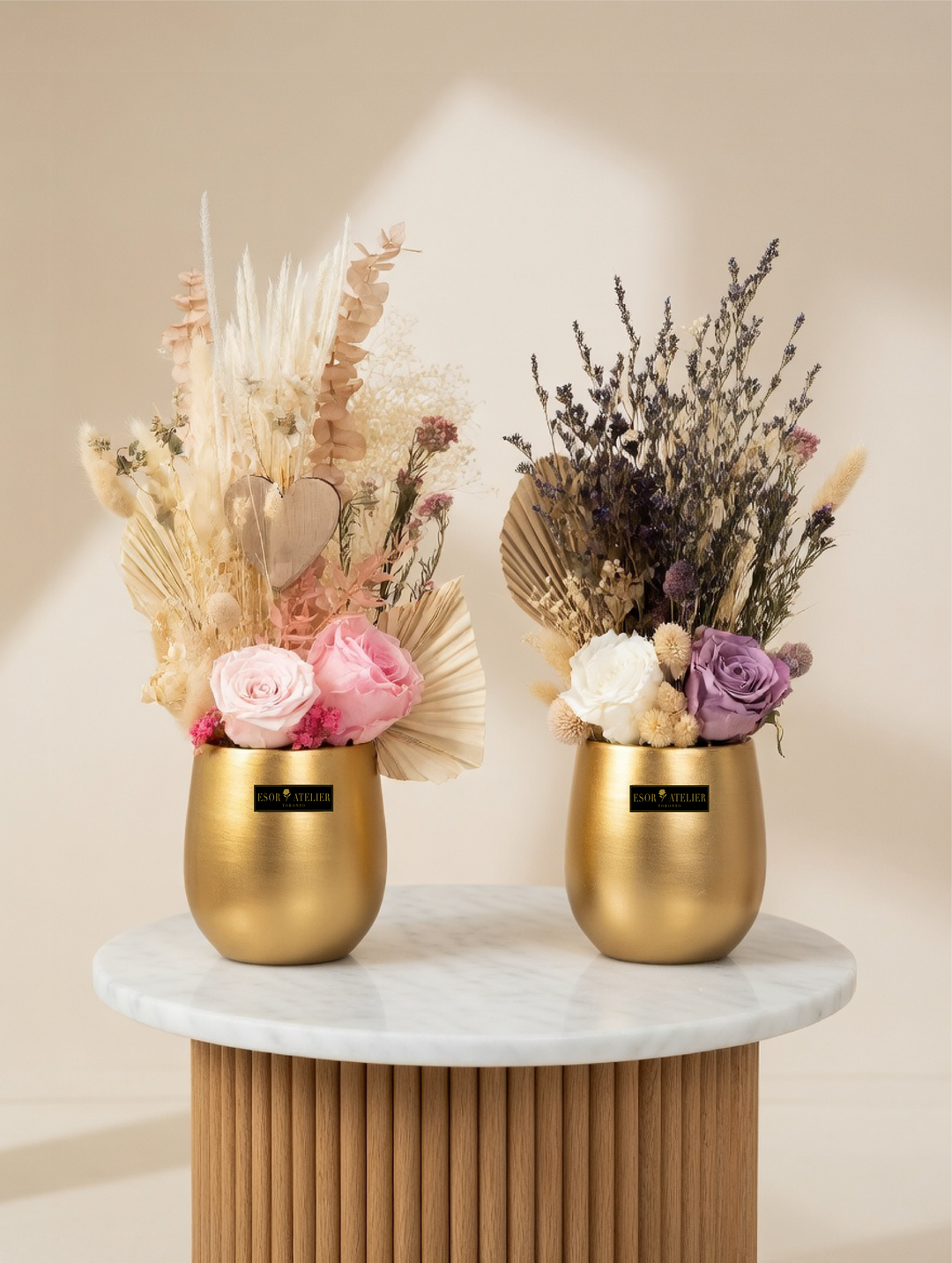 Preserved floral arrangement from Esor Atelier&
