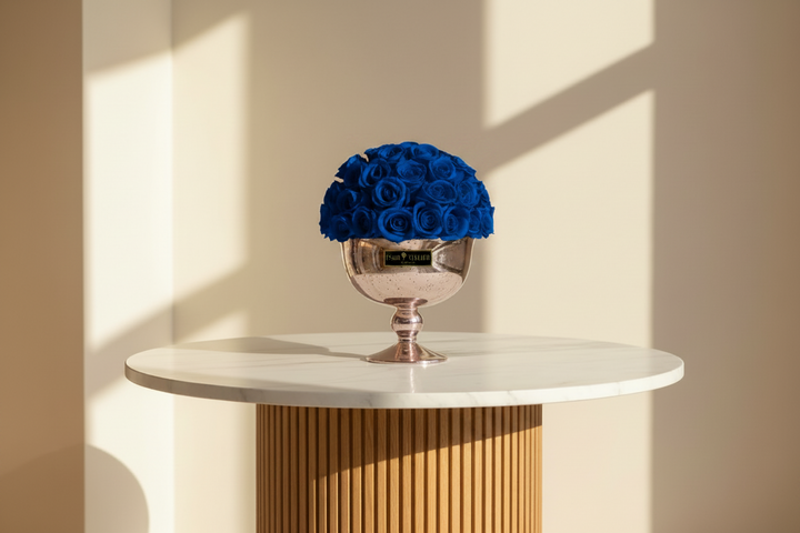 Chanel Eternal Rose by Esor Atelier featuring a beautifully crafted preserved rose in a sleek display box