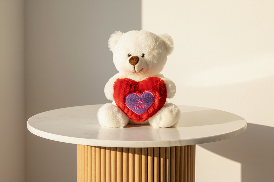 Esor Atelier Pim Pim The Teddy Bear accessory featuring a plush teddy bear with detailed stitching and soft fabric.