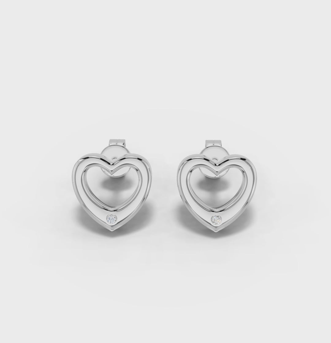 The Solenne Earrings — 0.03ct (Pair)