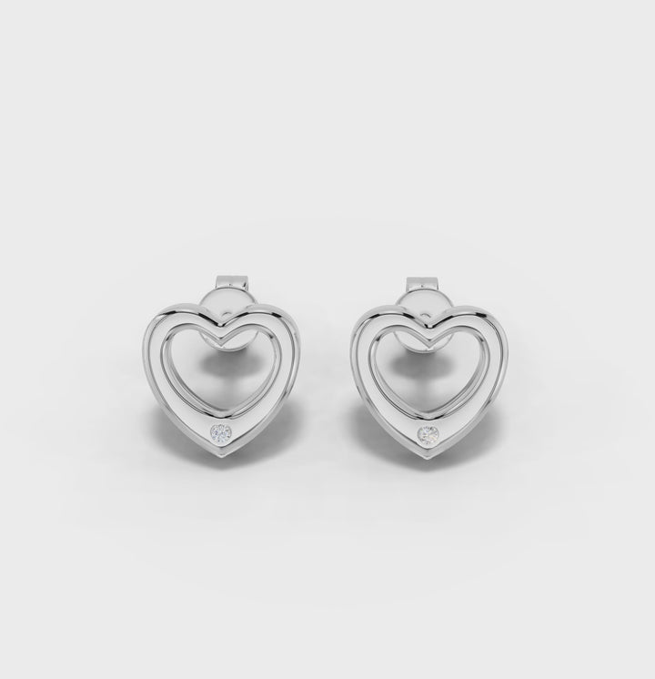 The Solenne Earrings — 0.03ct (Pair)