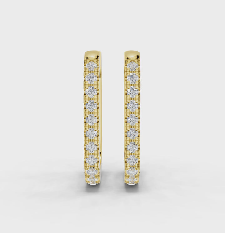 The Viora Earrings — 0.24ct
