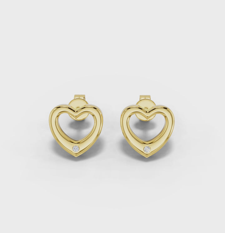 The Solenne Earrings — 0.03ct (Pair)