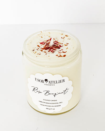 Rose Bouquet Candle