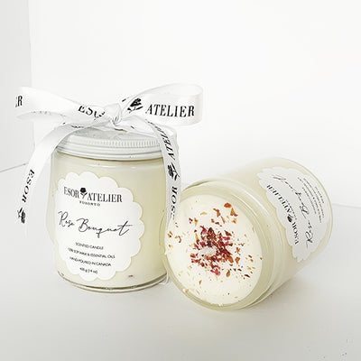 Rose Bouquet Candle