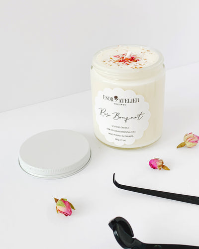 Rose Bouquet Candle
