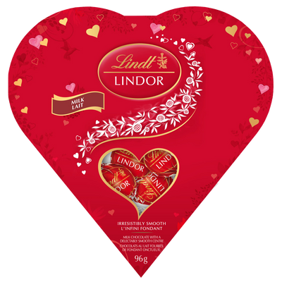 Lindt Lindor Chocolates in Heart Box